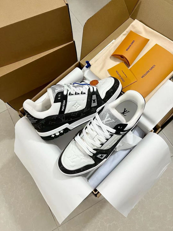 Sneaker LV Trainer Noir - Ma boutique