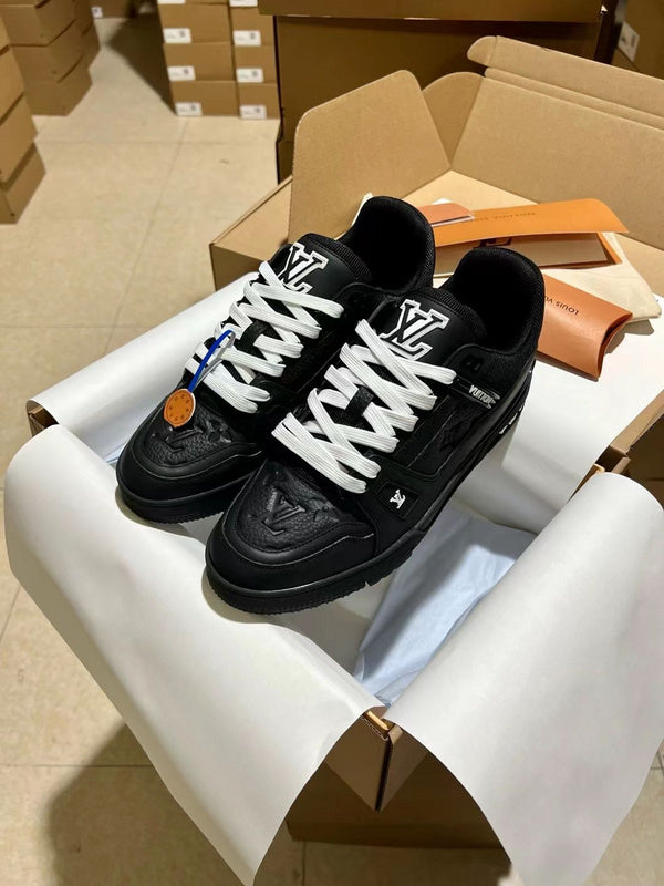 Sneaker LV Trainer Noir - Ma boutique