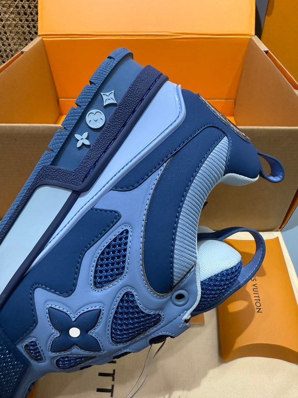 Sneaker LV Skate Bleu