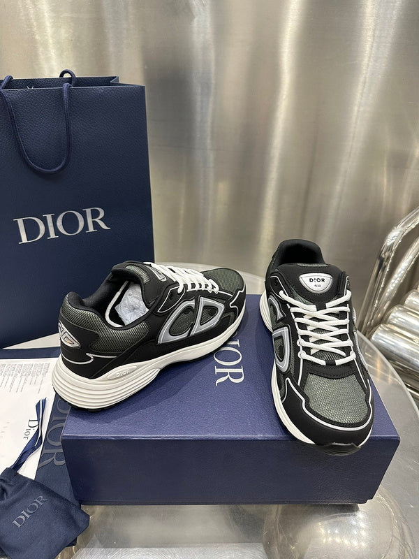 Sneaker Dior B30 vert foncé/noir - Ma boutique