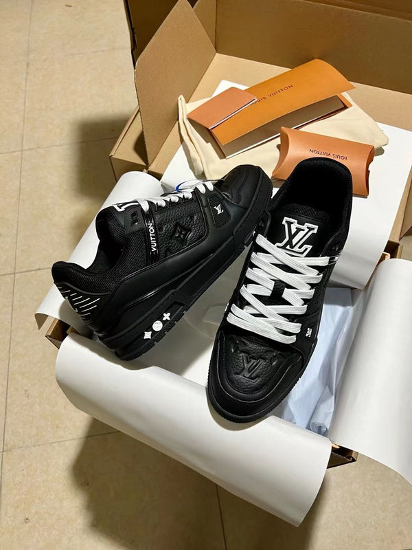 Sneaker LV Trainer Noir - Ma boutique