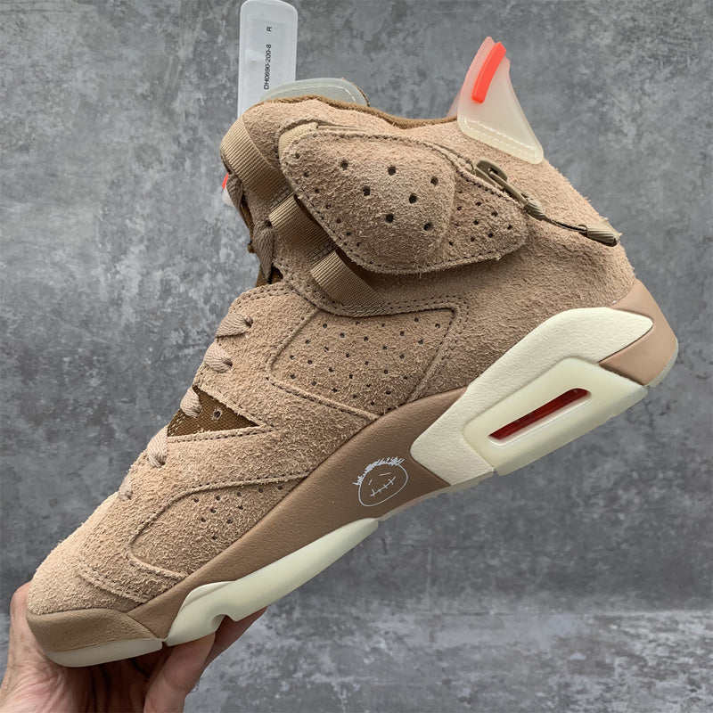 Air Jordan 6 Retro Sample "Travis Scott - British Khaki" - Ma boutique