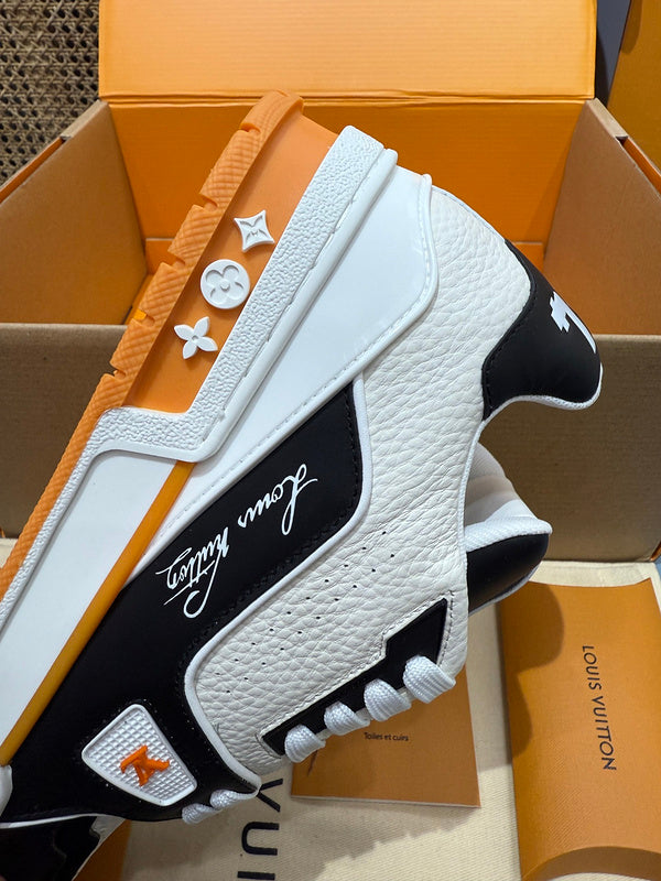 Sneaker LV Trainer Orange