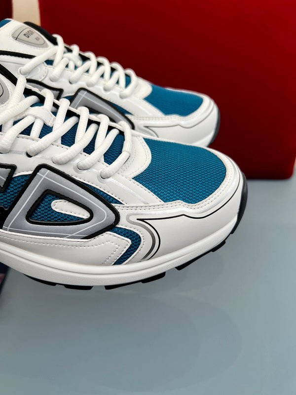 Sneaker Dior B30 Bleu Mesh Blanc - Ma boutique