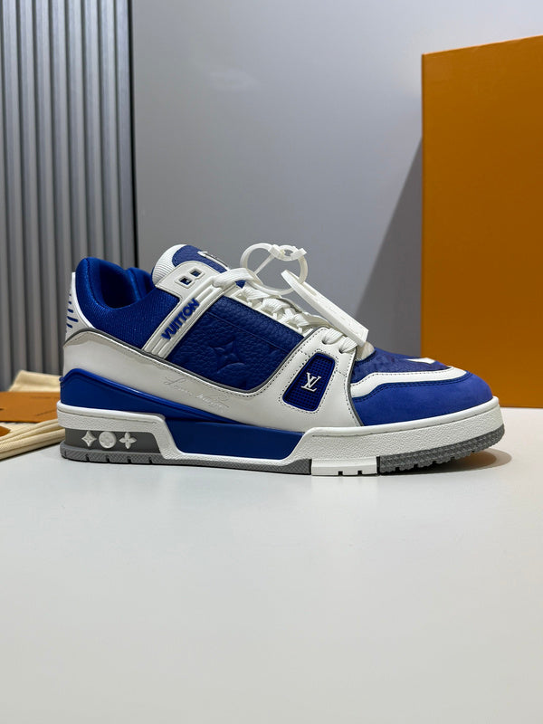 Sneaker LV Trainer Gaston Blue