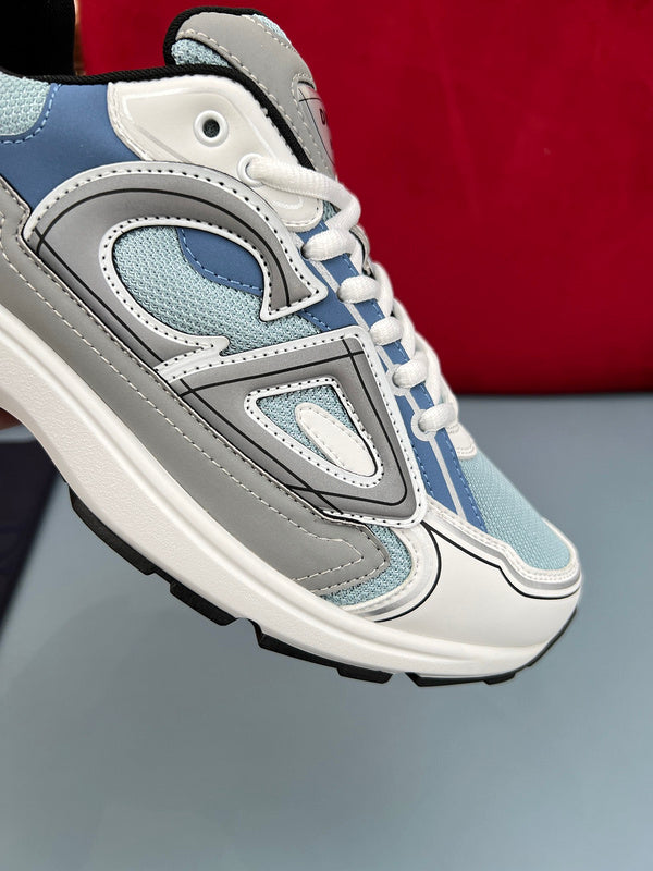 Sneaker Dior B30 bleu, gris et blanc - Ma boutique