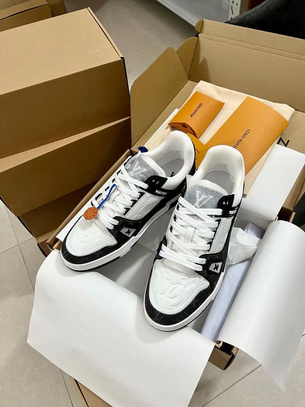 Sneaker LV Trainer Noir - Ma boutique