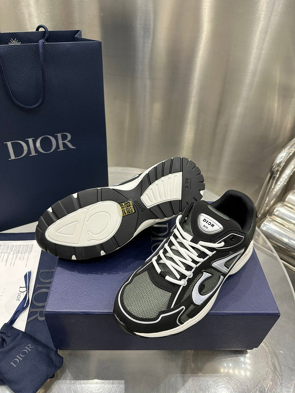 Sneaker Dior B30 vert foncé/noir - Ma boutique