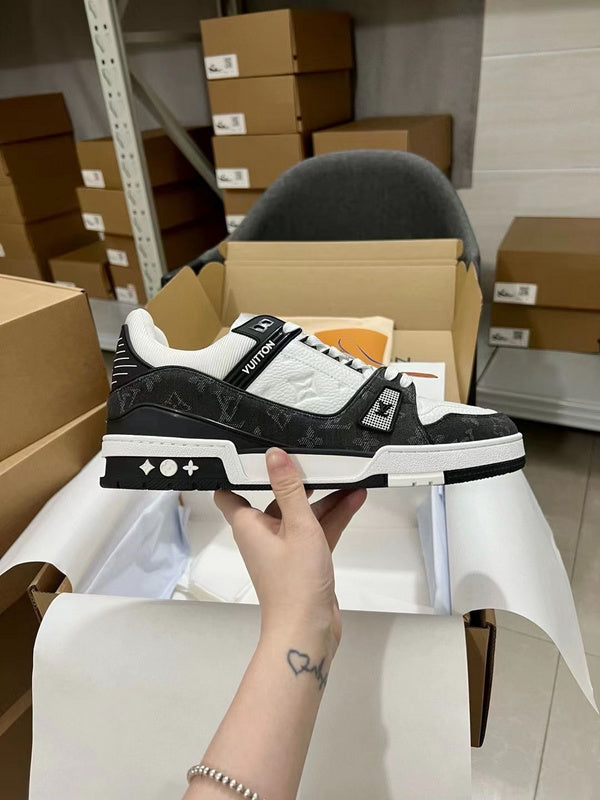 Sneaker LV Trainer Noir - Ma boutique