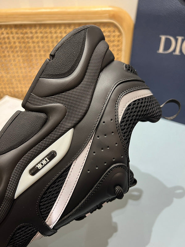 Sneaker Dior B22 noir/argenté