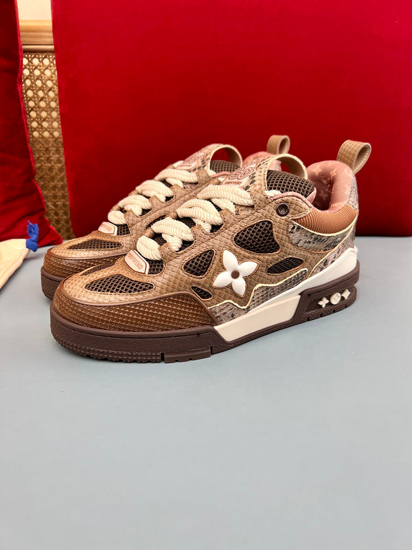 Sneaker LV Skate Marron - Ma boutique