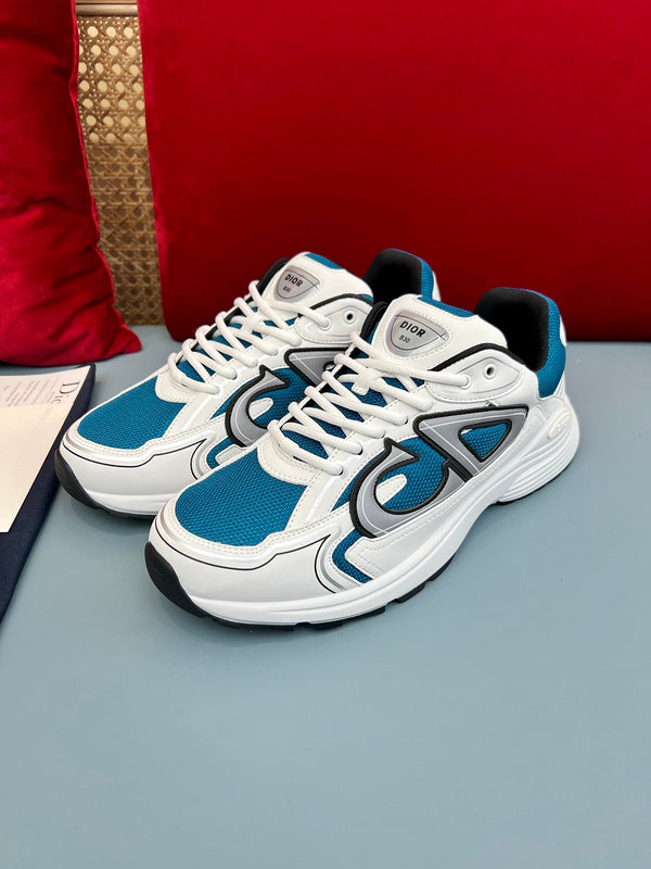 Sneaker Dior B30 Bleu Mesh Blanc - Ma boutique