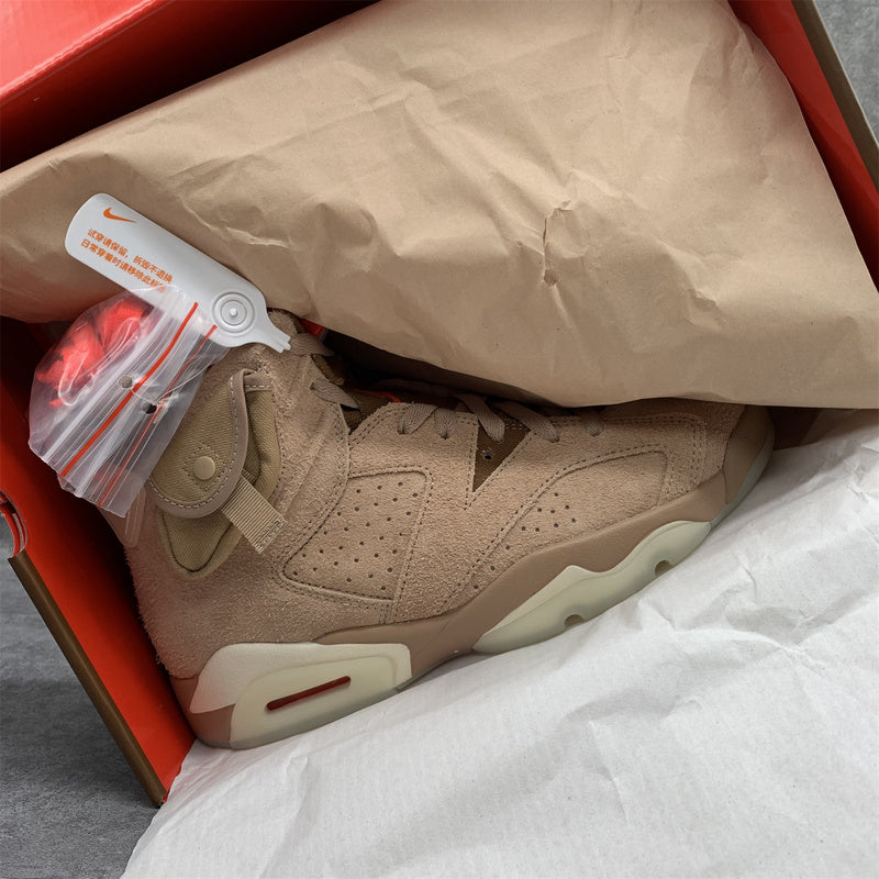 Air Jordan 6 Retro Sample "Travis Scott - British Khaki" - Ma boutique