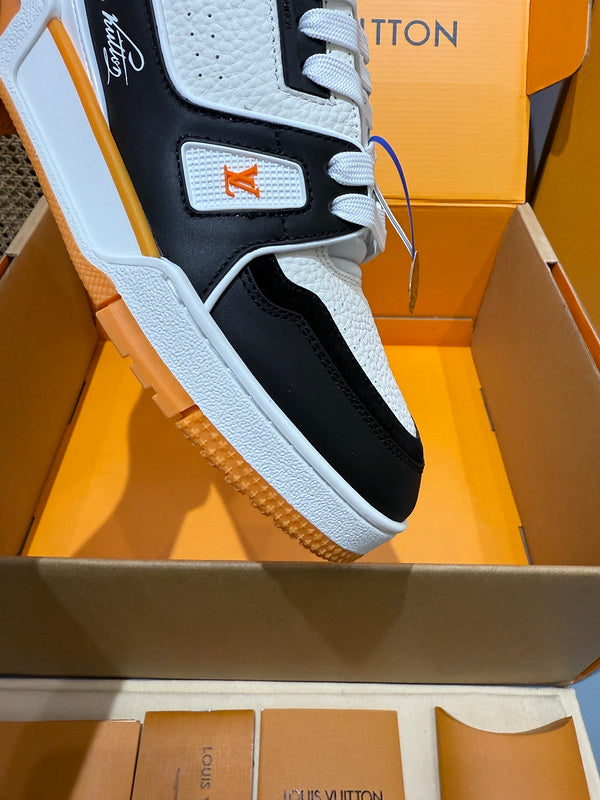 Sneaker LV Trainer Orange