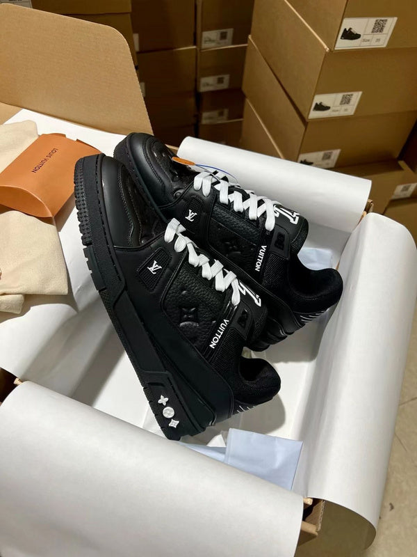 Sneaker LV Trainer Noir - Ma boutique