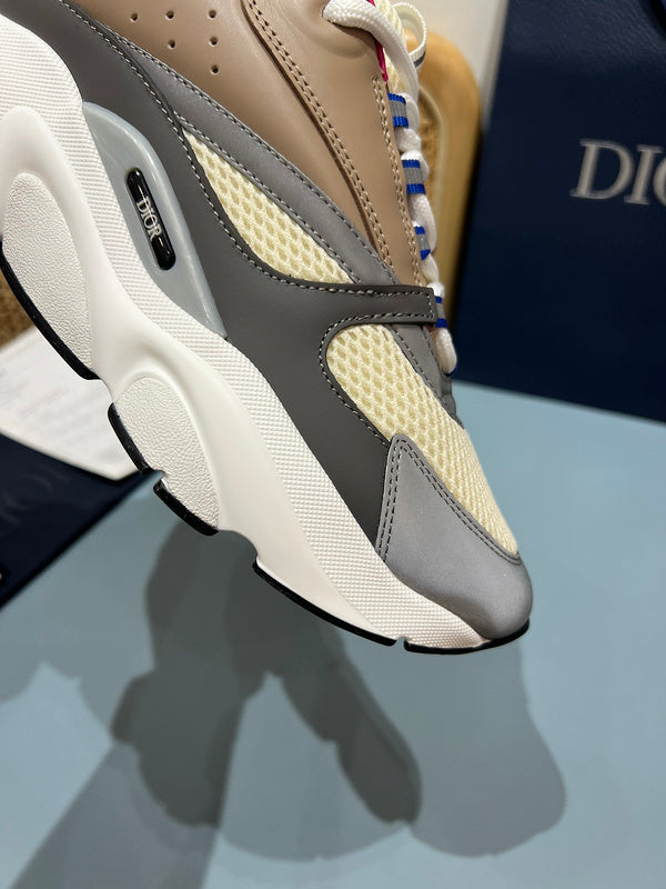 Sneaker Dior B22 beige/gris foncé