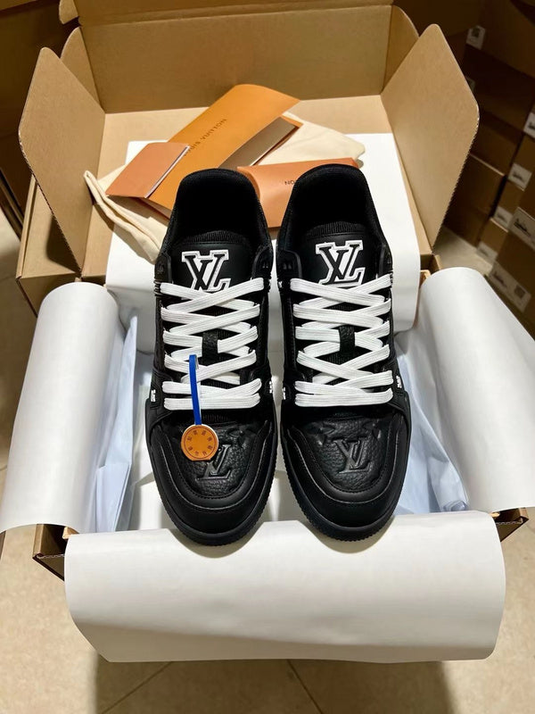 Sneaker LV Trainer Noir - Ma boutique