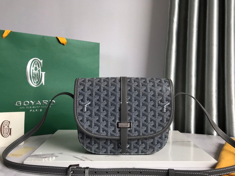 Sac sacoche Belvédère PM Gris