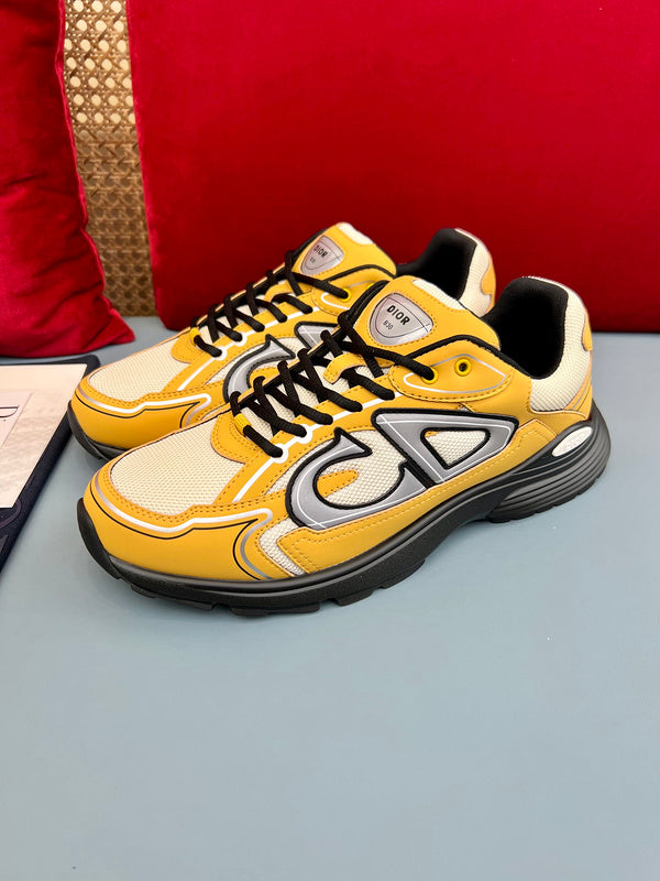 Sneaker Dior B30 Crème Mesh Jaune - Ma boutique