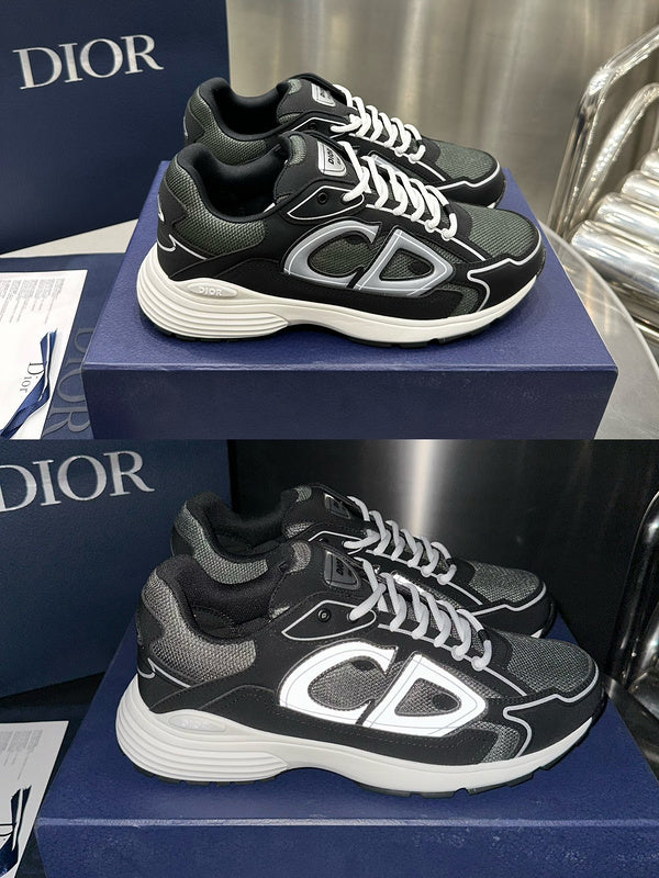 Sneaker Dior B30 vert foncé/noir - Ma boutique