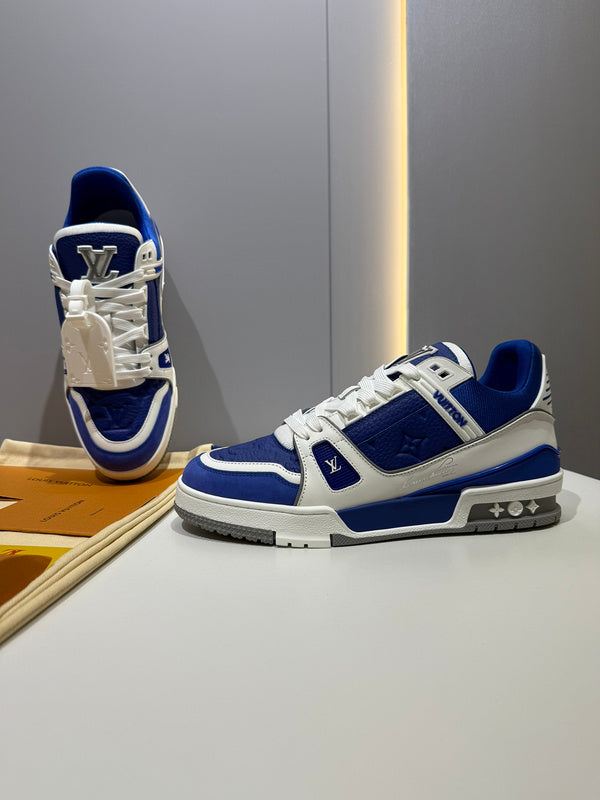 Sneaker LV Trainer Gaston Blue