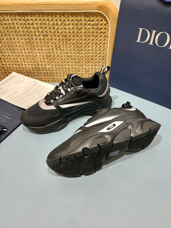 Sneaker Dior B22 noir/argenté