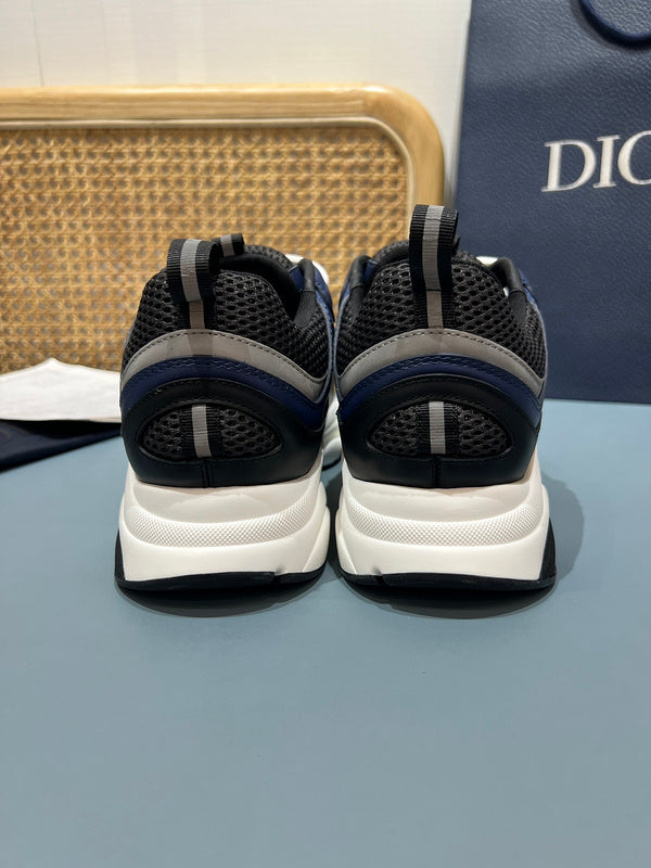 Sneaker Dior B22 Noir et Bleu - Ma boutique