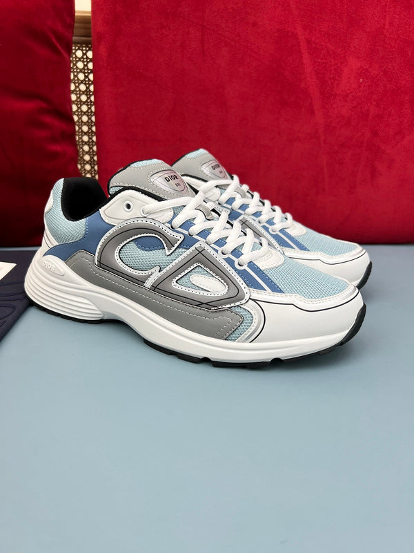 Sneaker Dior B30 bleu, gris et blanc - Ma boutique