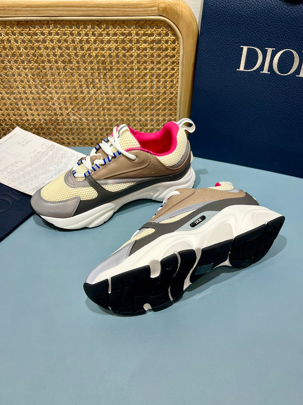 Sneaker Dior B22 beige/gris foncé