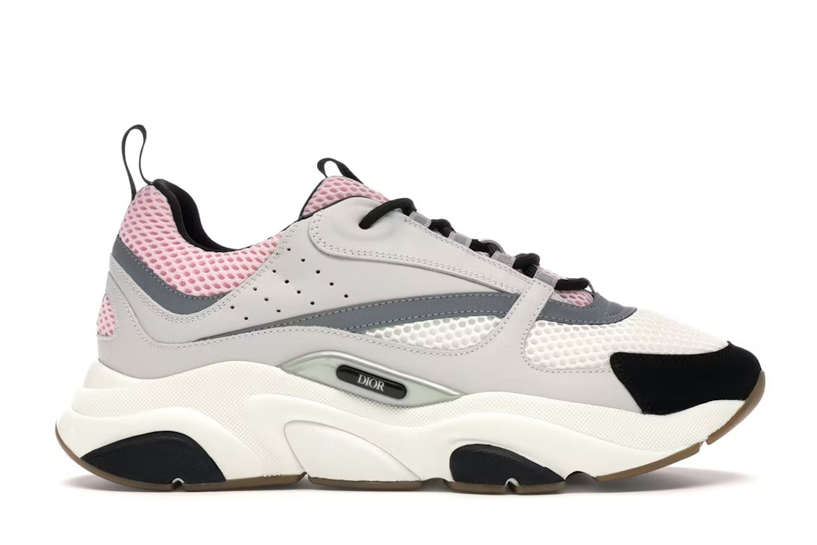 Sneaker Dior B22 rose pâle/gris