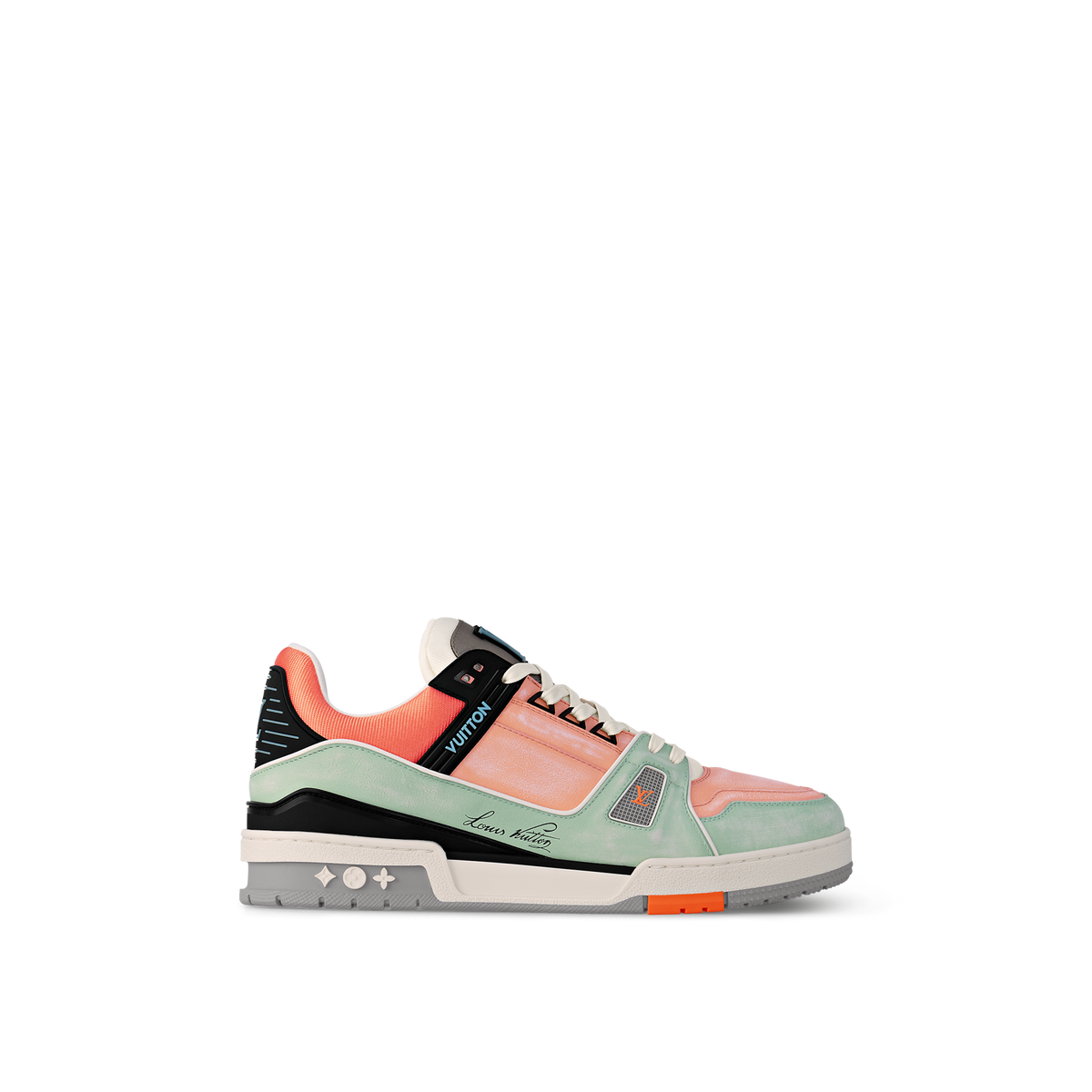 Sneaker LV Trainer Orange