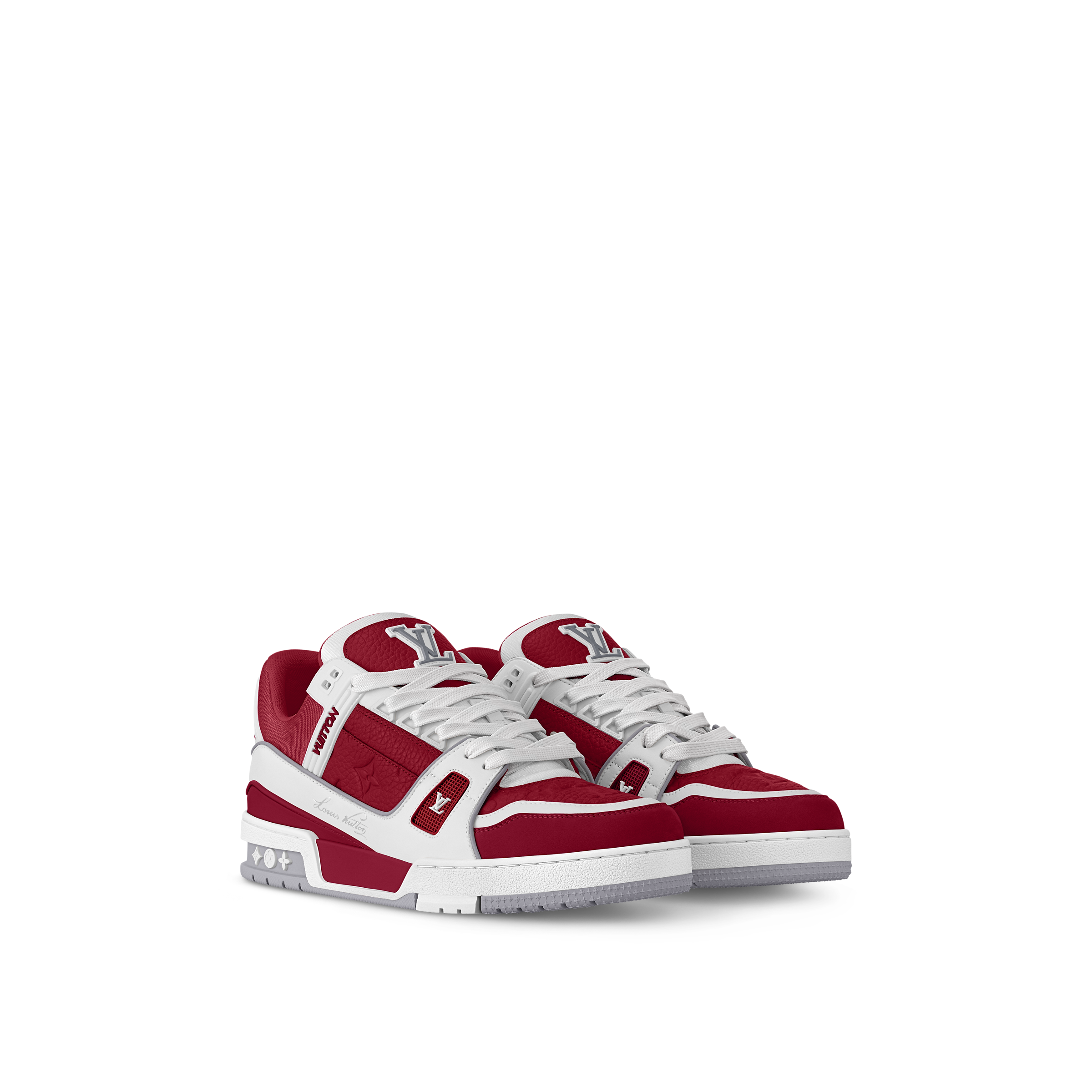 Sneaker LV Trainer Sari red