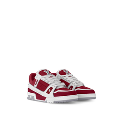 Sneaker LV Trainer Sari red