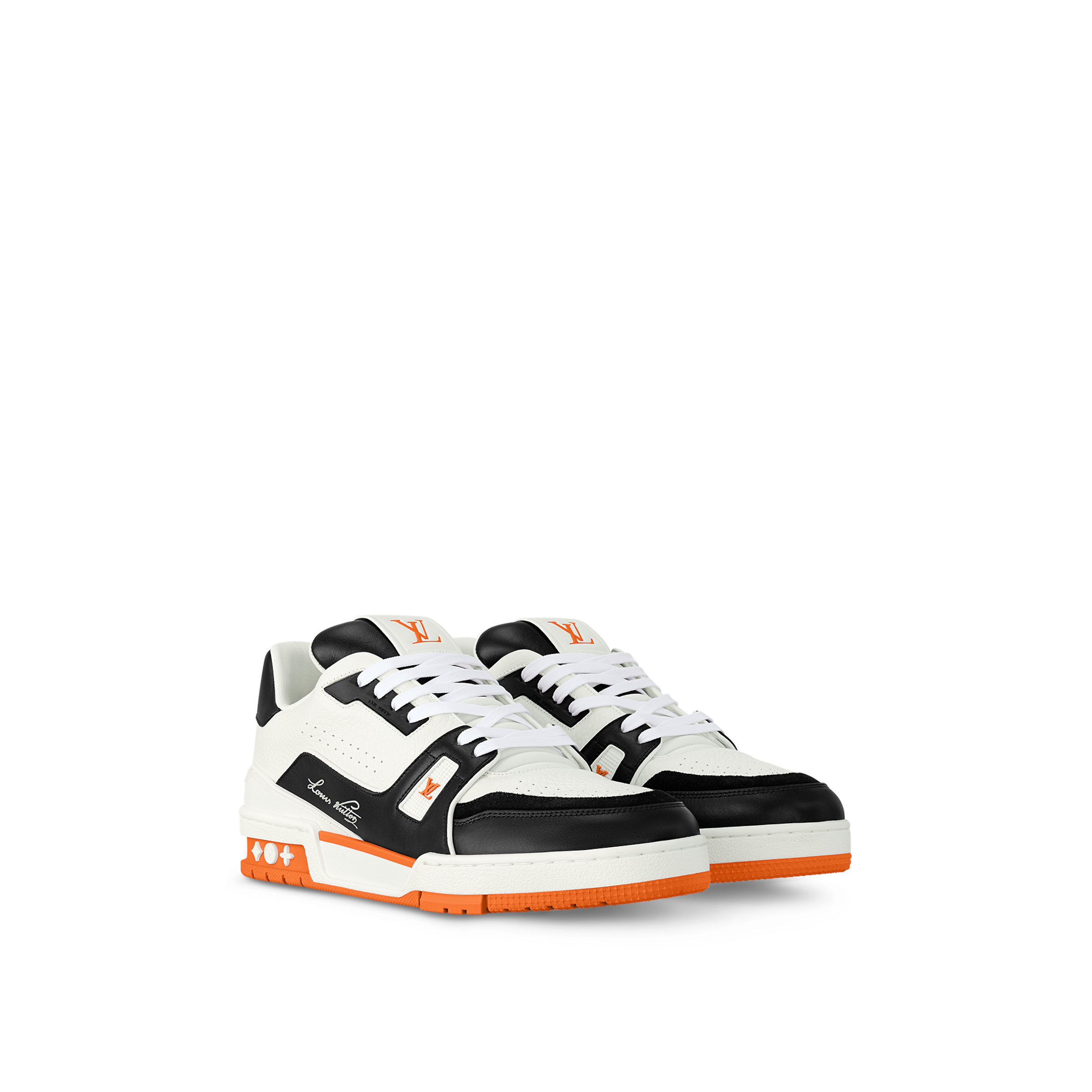 Sneaker LV Trainer Orange