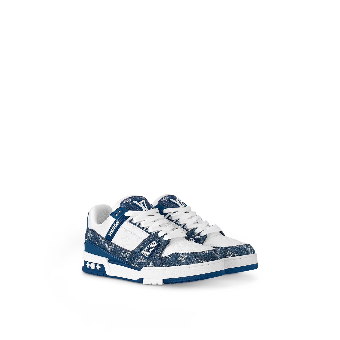 Sneaker LV Trainer Bleu Clair - Ma boutique