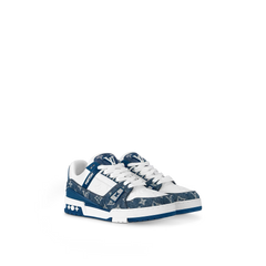 Sneaker LV Trainer Bleu Clair - Ma boutique